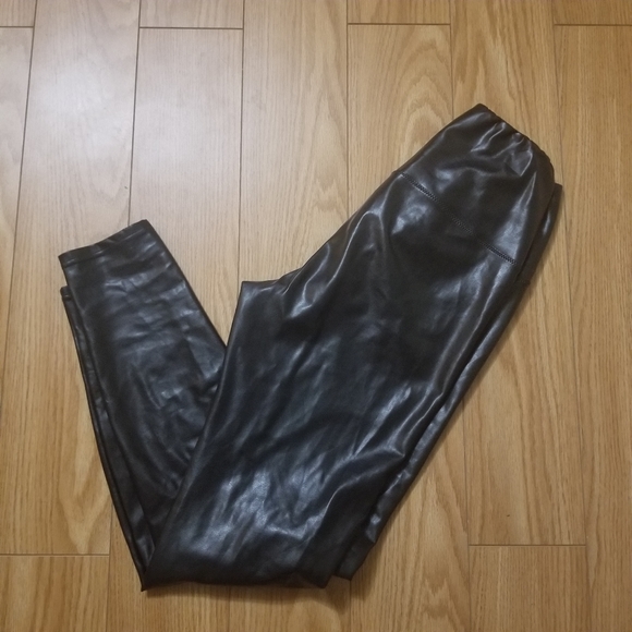 Aritzia Daria Faux Leather Leggings (2) - Picture 3 of 3